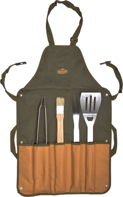 Juego de Herramientas para Barbacoa + Delantal Juego de Herramientas para Barbacoa + Delantal